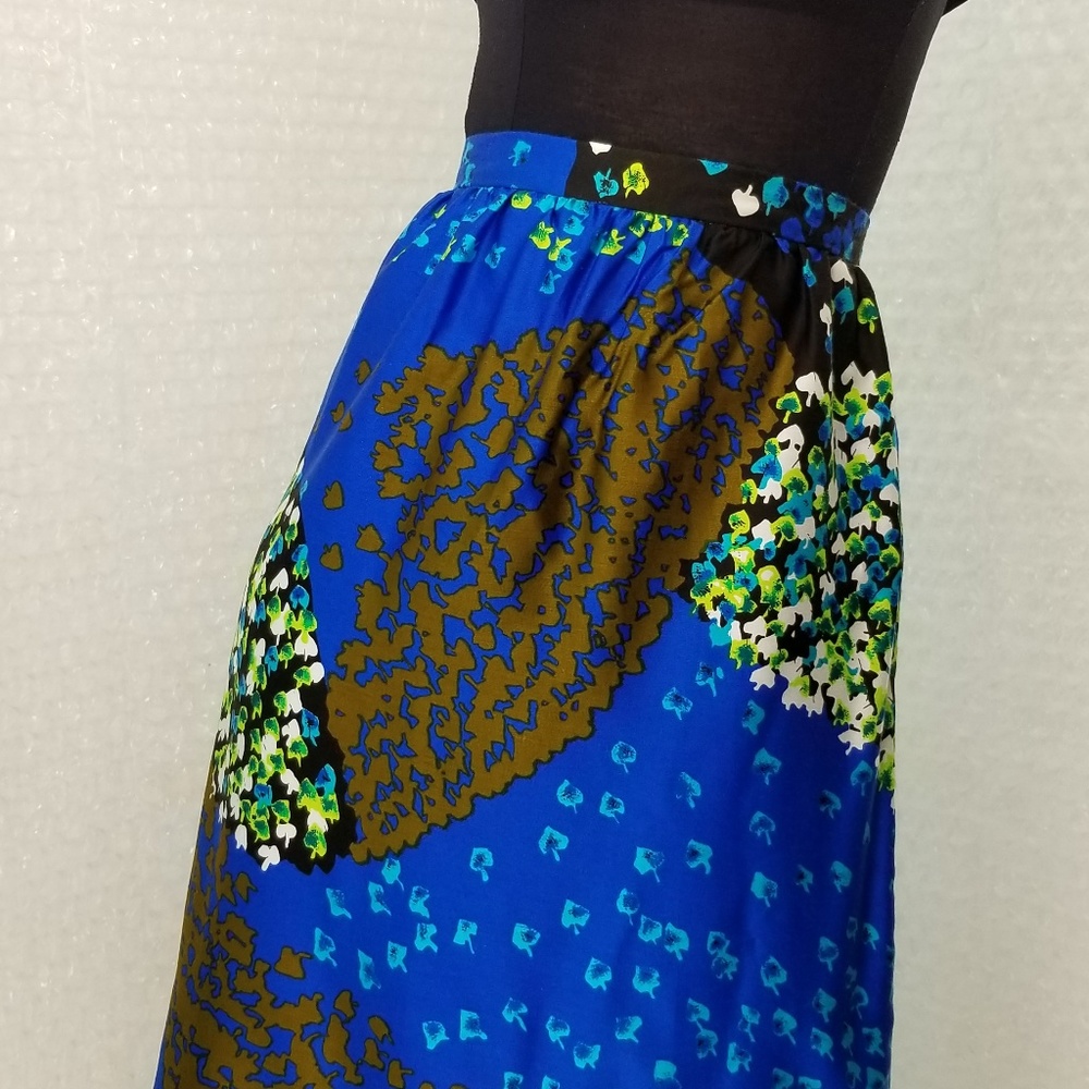 1970s Hawaiian NWT ILGWU maxi skirt